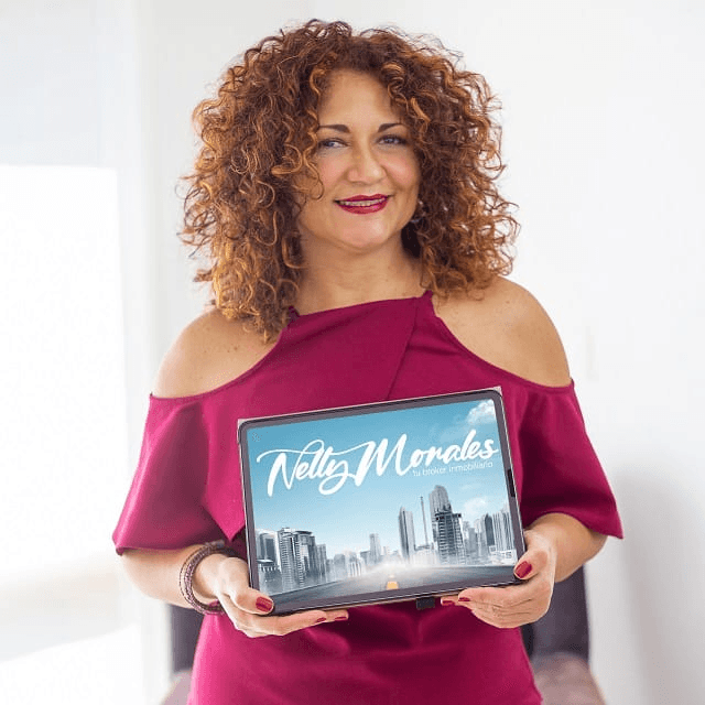 Nelly Morales, profesional inmobiliaria en Caracas